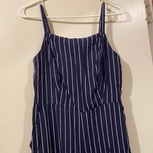 navy blue romper